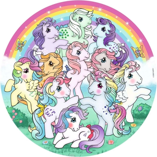 Ravensburger okrúhle puzzle My Little Pony 500 dielikov