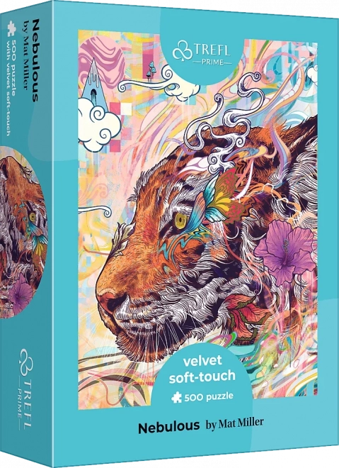 Puzzle zamatové Velvet Soft Touch Hmlisté 500 dielikov TREFL UFT