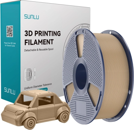 Sunlu PETG filament dubový
