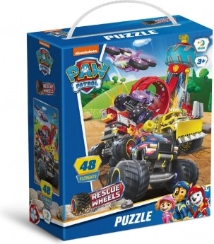 Puzzle s motívom Labková patrola: Záchrana na kolesách