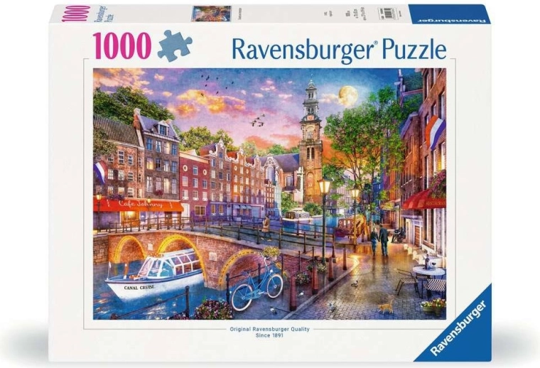 Ravensburger puzzle Amsterdam 1000 dielikov