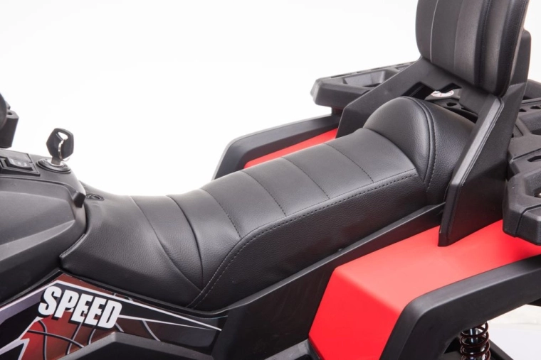 Pohodlné sedlo s opierkou