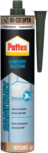 Pattex sanitárny silikón transparentný 280 ml