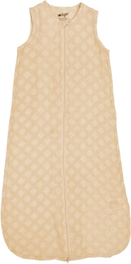 Lodger mušelínový spací vak bez rukávov hopper tribe muslin sand 86/98