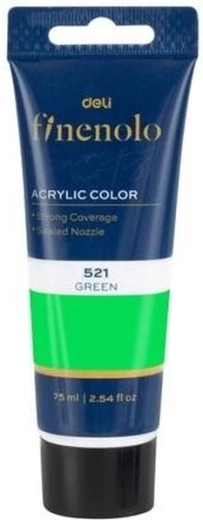 Akrylová farba svetlozelená 75 ml