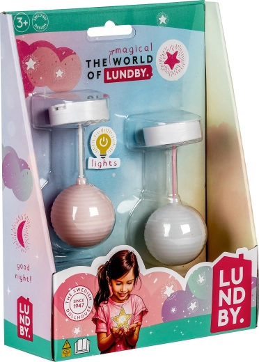 Dve LED lampy pre domček