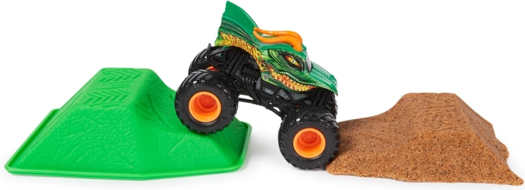 Kovový monster truck DRAGON 1:64 s pneumatikami BKT