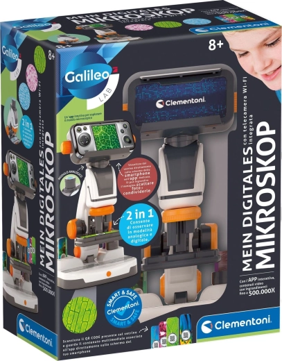 Clementoni Galileo Lab digitálny mikroskop 2v1 - 1 kus