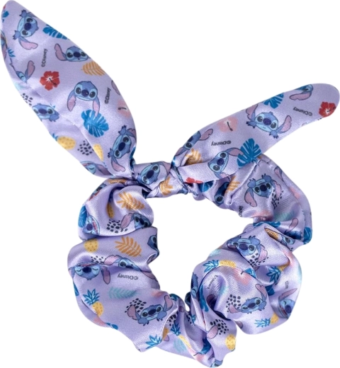 Gumička scrunchie s ozdobným zaväzovaním