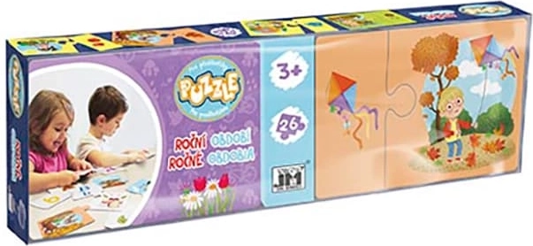 Puzzle pre predškolákov – Ročné obdobia
