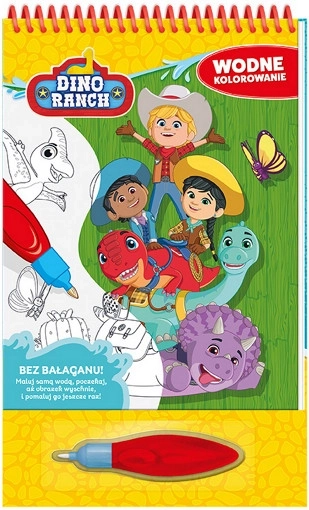 Dino Ranch vodné omaľovánky – časť 1