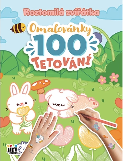 Omaľovánky a 100 tetovaní roztomilé zvieratká