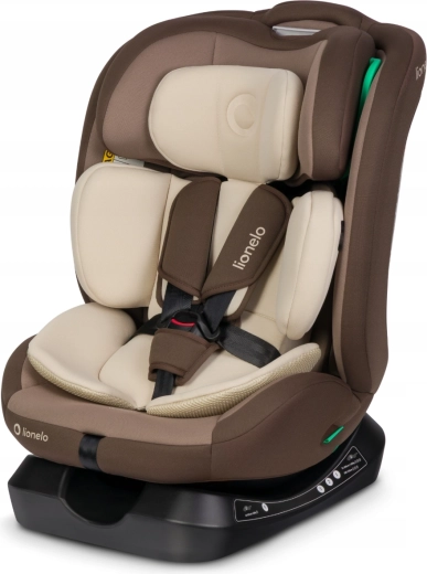 Autosedačka Lionelo Aart i-Size 40 – 150 cm béžovo-hnedá