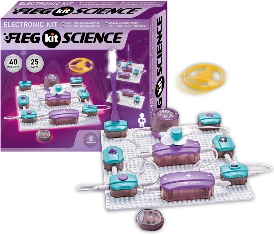Elektronická stavebnica Fleg Science