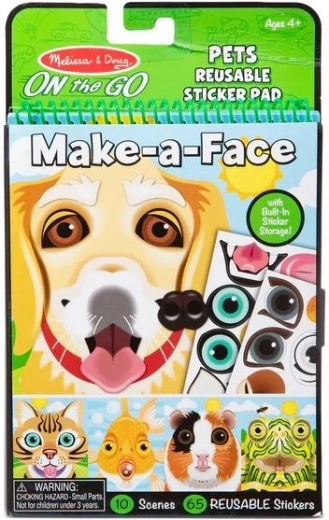 Kreatívna sada Make-a-Face: Domáce zvieratá
