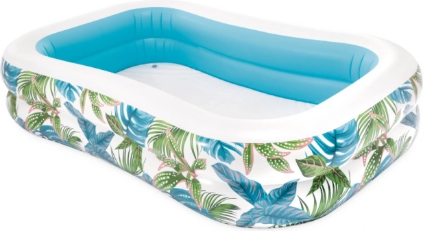 Nafukovací bazén Tropical s tropickým vzorom