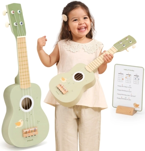 Detské drevené ukulele PolarB