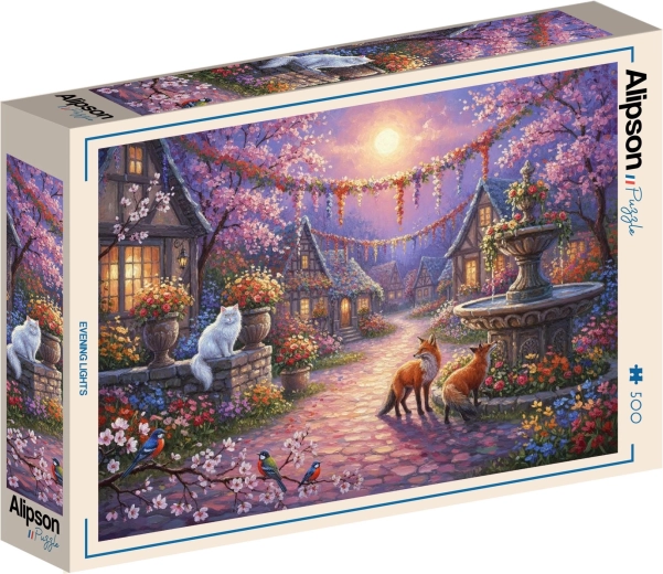 Alipson Puzzle Nočné svetlá 500 dielikov