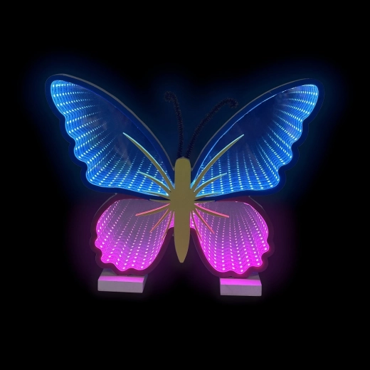 LED neon lampička motýľ 2Kids Toys