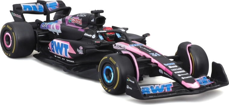 figúrka vodiča a voľne sa otáčajúce kolesá