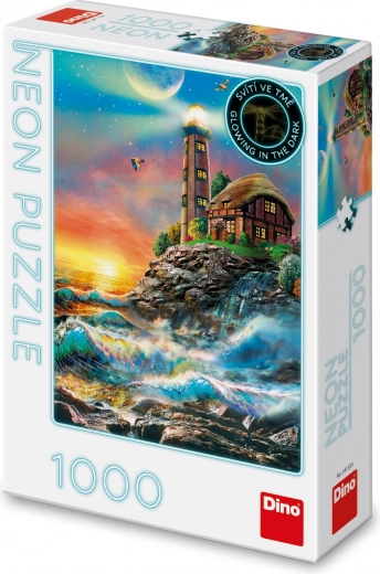 Neónové Puzzle Maják 1000 Dielikov