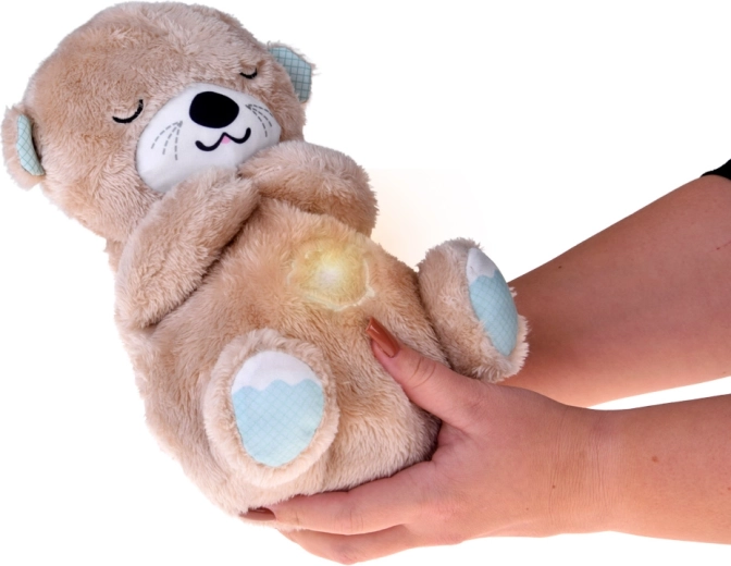 Jemné dýchanie a upokojujúce svetlo