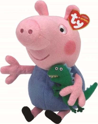 Plyšová figúrka Ty Peppa Pig George 20 cm
