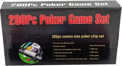 Pokerová sada v praktickom kufríku