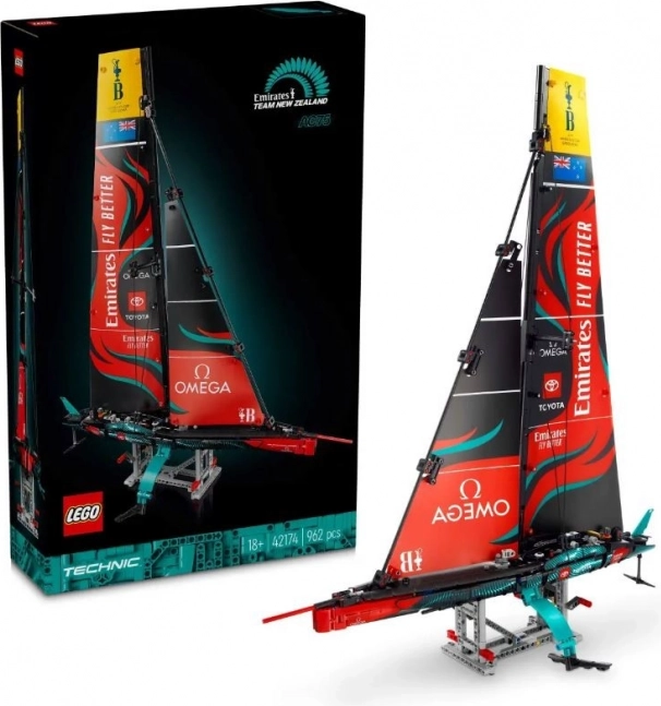 Lego Technic Jachta Emirates Team New Zealand