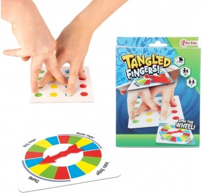 Prstová postrehová hra TANGLED FINGERS od TOI TOYS