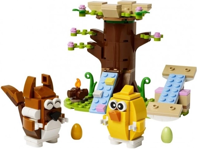 LEGO® 40709 Jarné ihrisko pre zvieratká