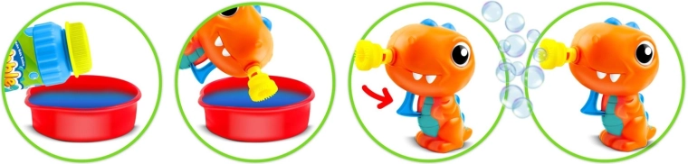 Kopa bubliniek za pár sekúnd