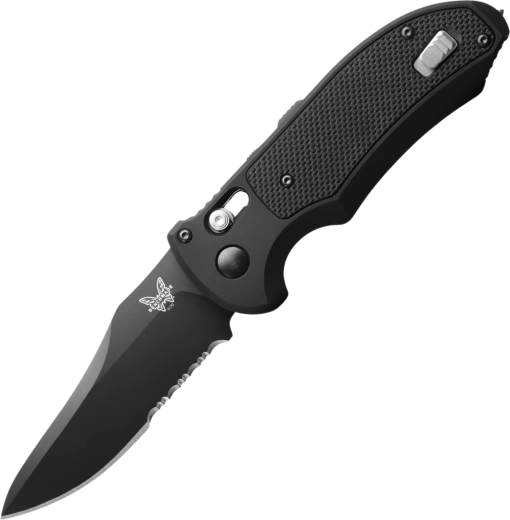 Automatický záchranársky nôž Benchmade Auto Triage s čiernou čepeľou