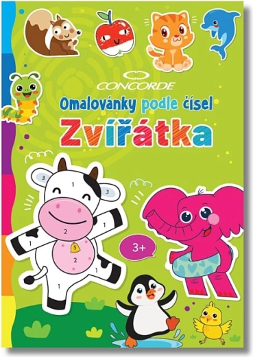 Omaľovánky podľa čísel Concorde – zvieratká