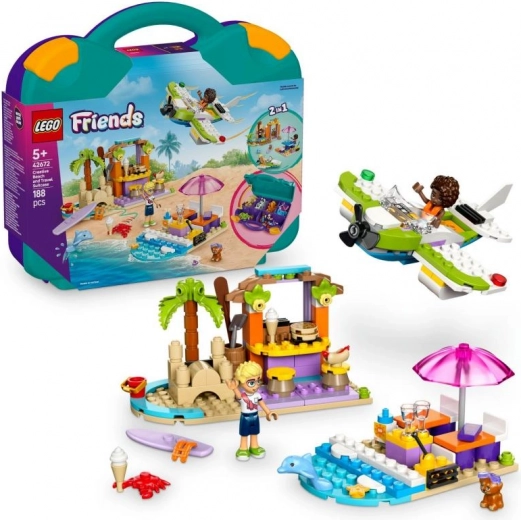 Lego Friends kreatívny plážový kufrík