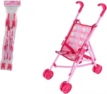 Kočík pre bábiky golfové palice – ľahký skladací