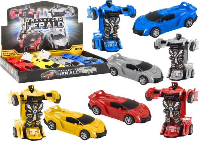 Auto Robot 2v1 Transformácia Športová jazda autom
