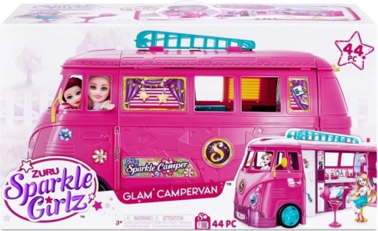 ZURU Sparkle Girlz retro karavan s doplnkami