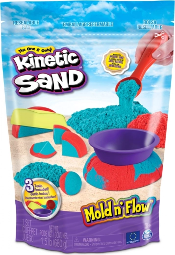 Kinetický piesok - Dvojfarebný kinetický piesok s príslušenstvom