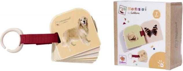 Montessori moja prvá drevená knižka so zvieratkami