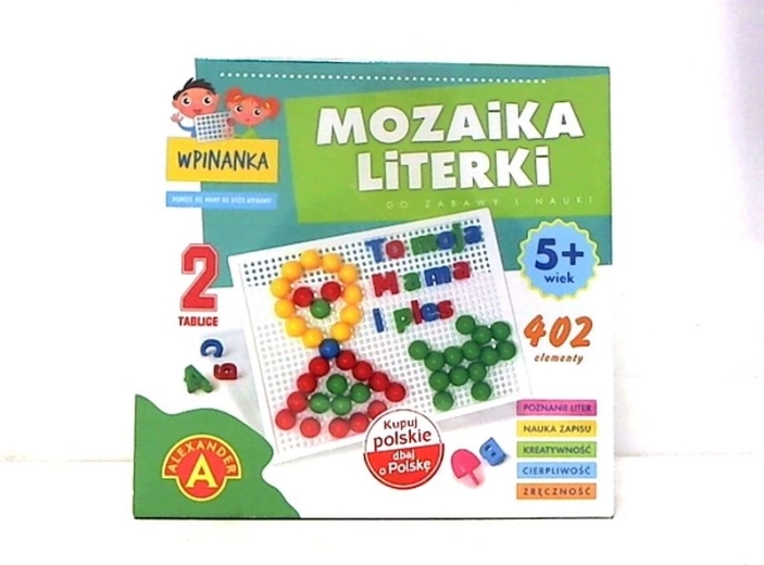 Mozaiková vkladačka – písmenká