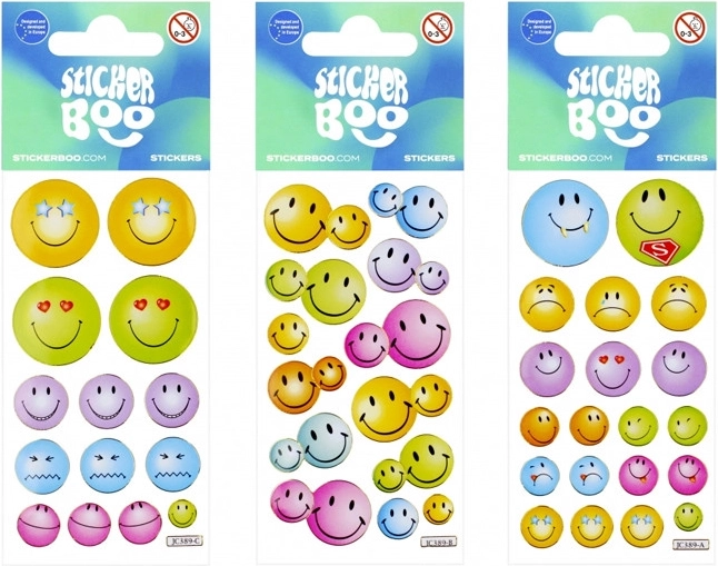 Nálepky emoji - 1 kus