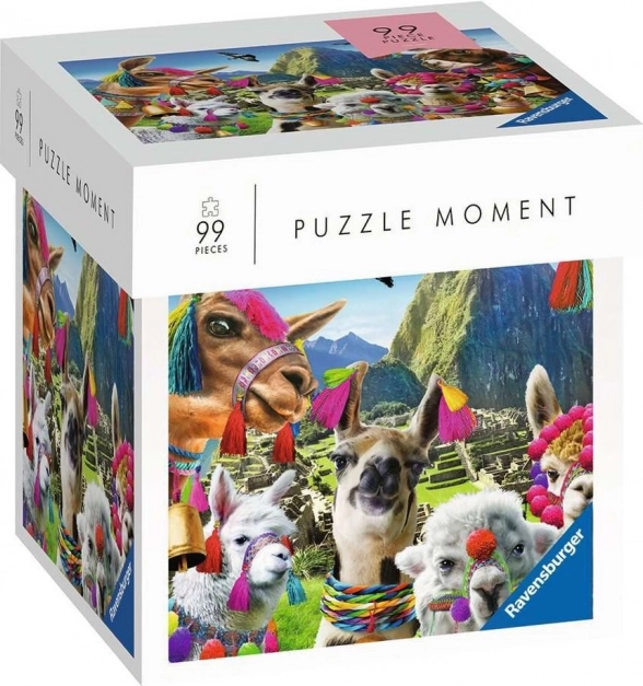 Ravensburger Puzzle Moment – lama, 99 dielikov