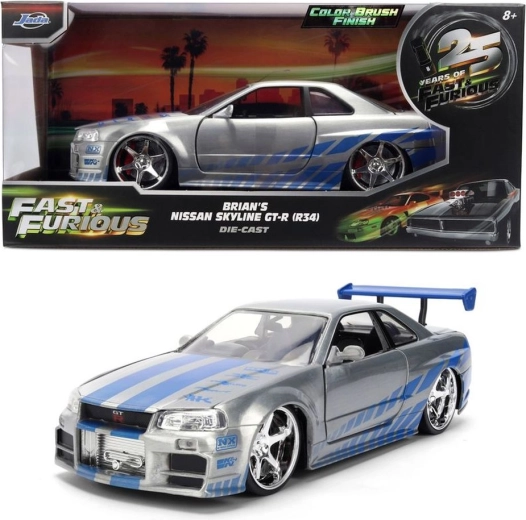 Jada Fast & Furious Nissan Skyline GT-R jubilejná edícia 1:24