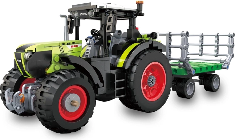 Stavebnica CaDA Claas Arion 660 v mierke 1:24