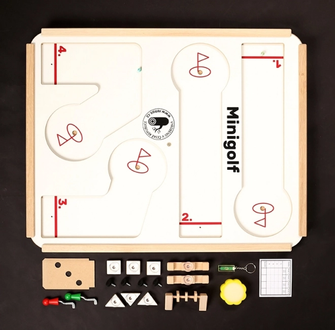 Stolný minigolf pre deti aj dospelých