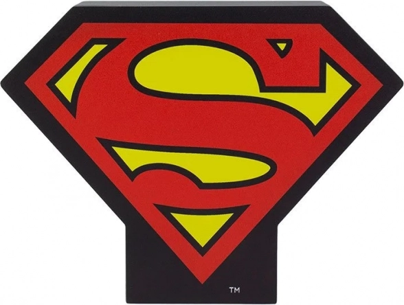 Licenčné LED svetlo SUPERMAN na batérie