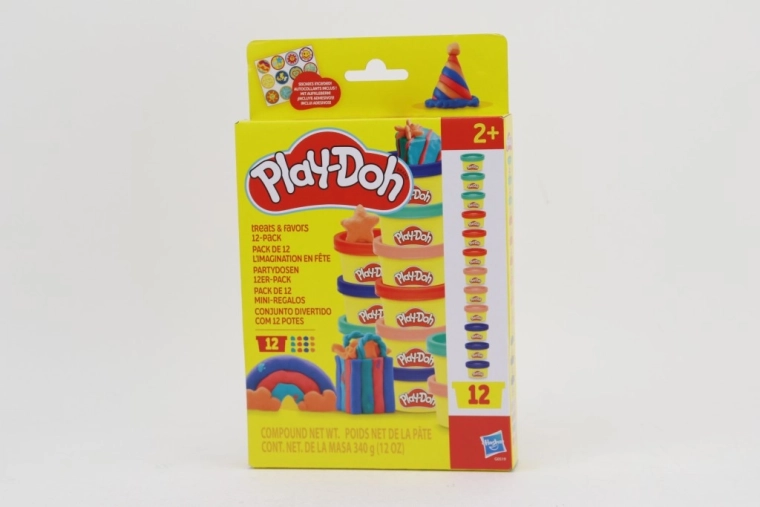 Play-Doh sada 12 kelímkov modelovacej hmoty