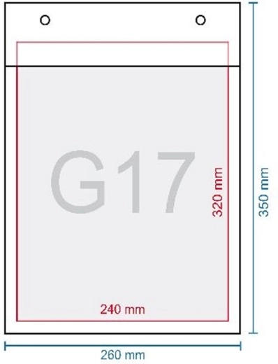 Bublinková obálka G17 350 × 250 mm so samolepiacim uzáverom