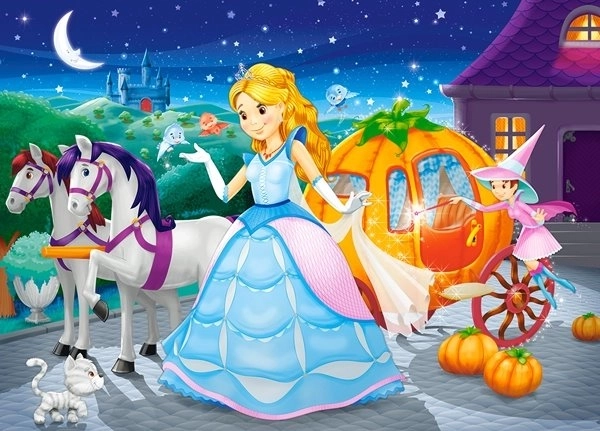 Puzzle 60 dielikov – PRINCEZNÁ POPELKA